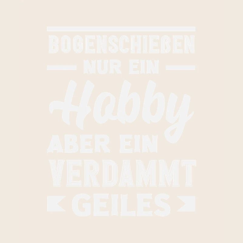Ich gehe Bogenschießen