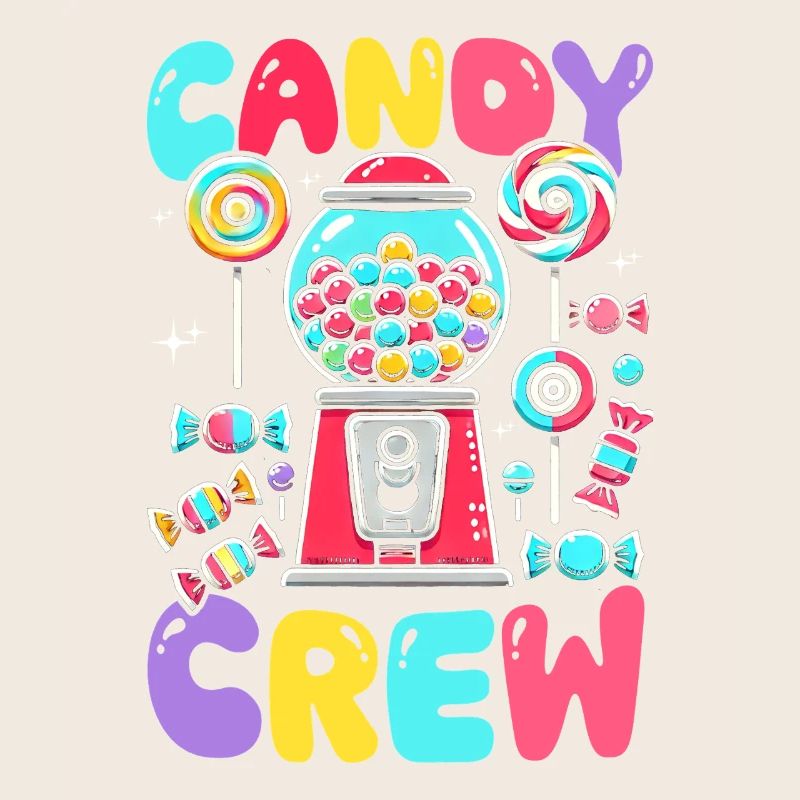 Candy Crew Decoration Candy Lover Sweet Tooth