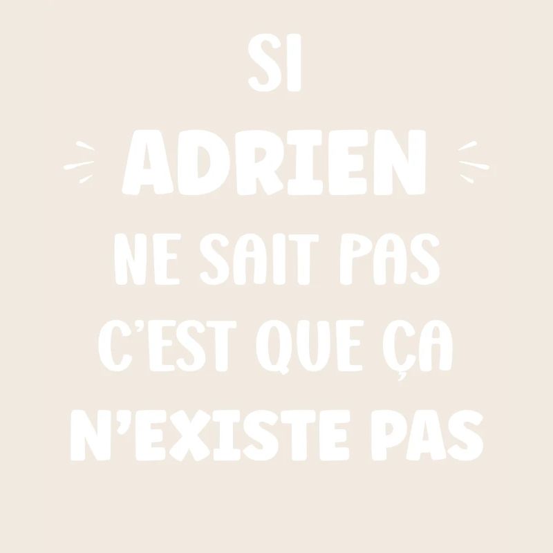 If Adrien doesn't know how to tee