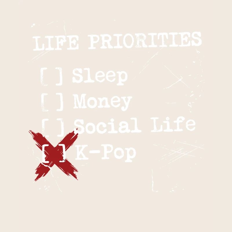 La K-pop est ma seule priorité