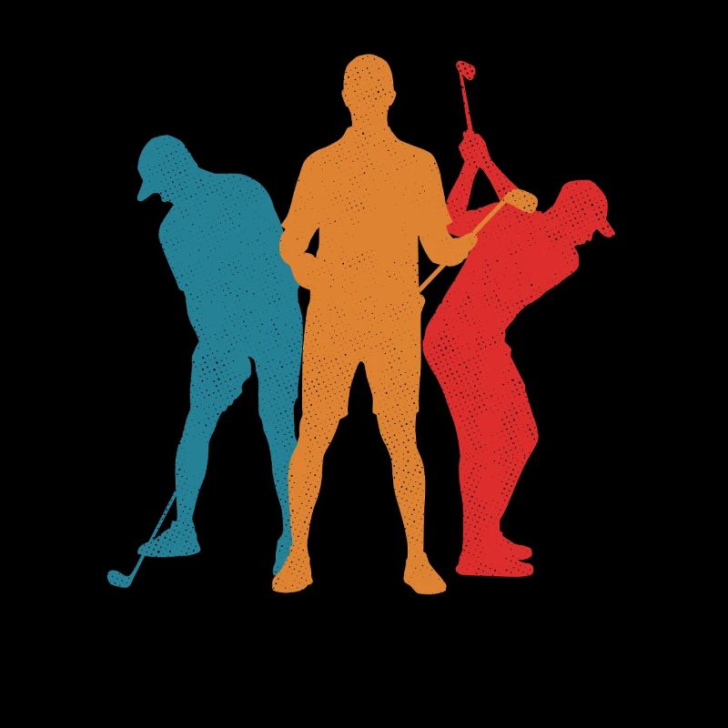 Golf Golfer Golfspieler Kinder Herren