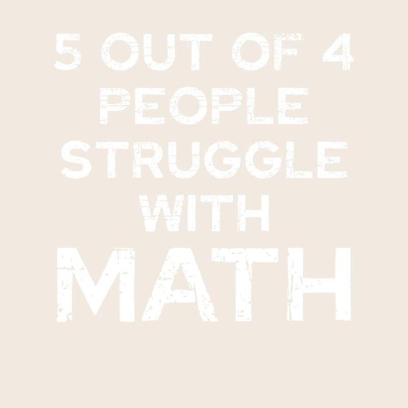 5 personnes sur 4 ont du mal avec les maths