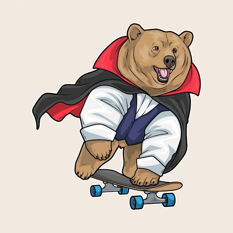 Bear Halloween Vampire