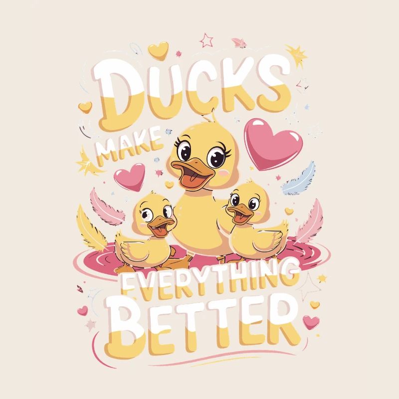  Enten Machen Alles Besser Ducks Make Everything