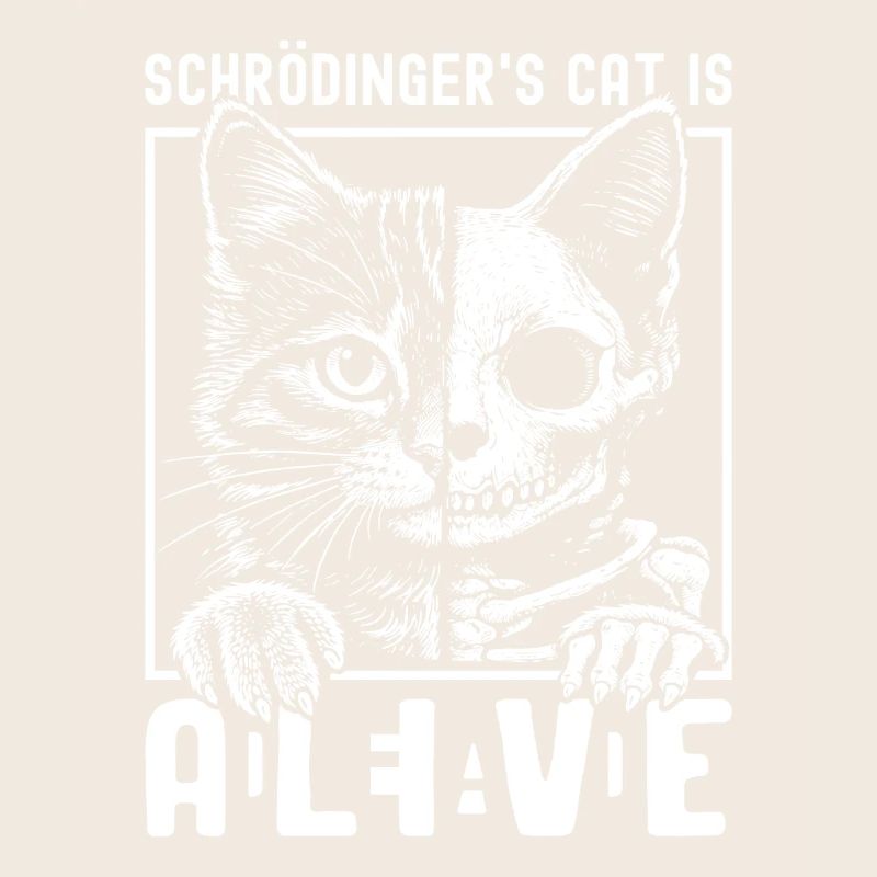 Le chat de Schrödinger vivant et mort