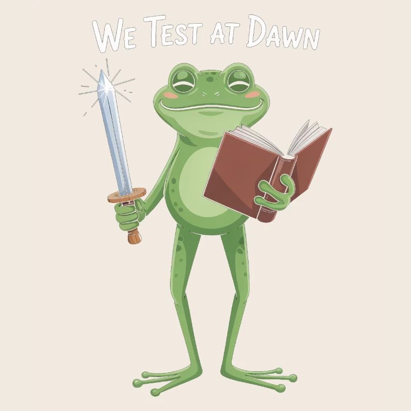 We Test at Dawn Frog Knight