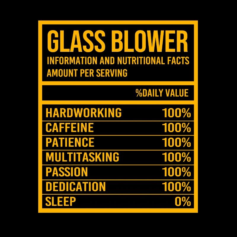 Glasbläser Glas
