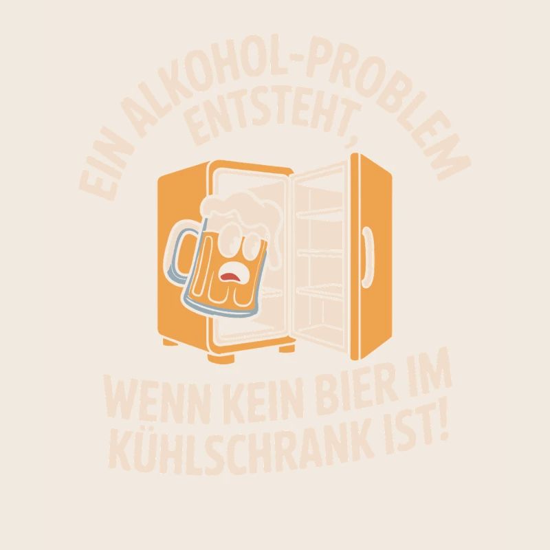 Bier Spruch Alkohol Problem Männerabend JGA Herren