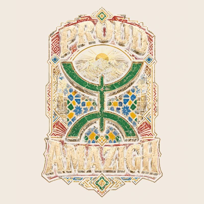 Moroccan Morocco Proud Amazigh