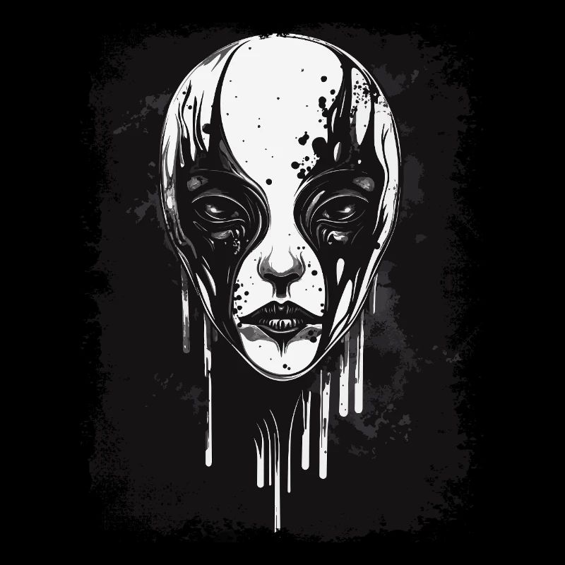 Black Metal Alien