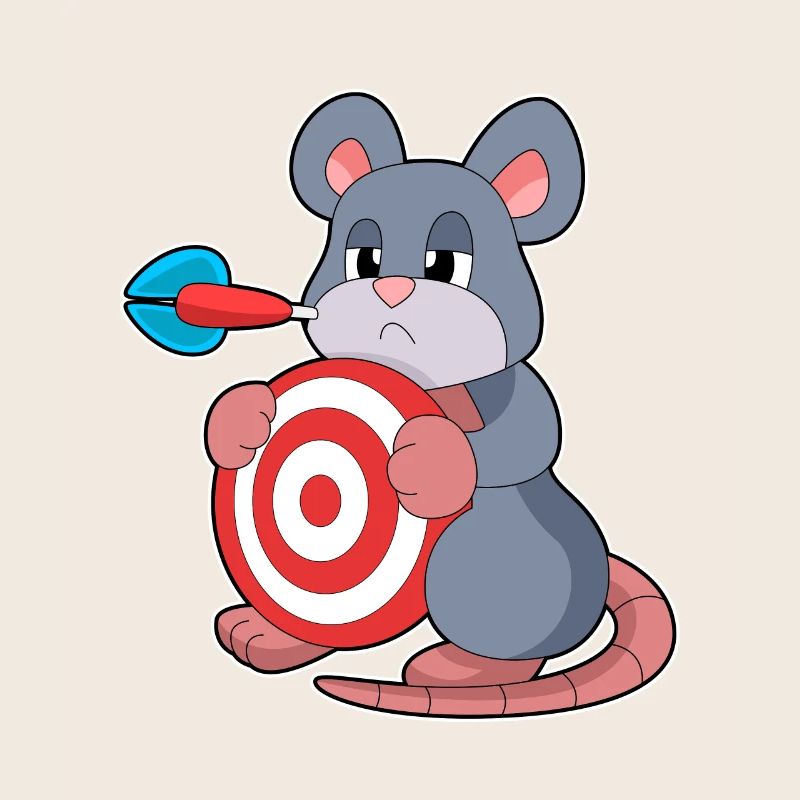 Jeu de fléchettes Mouse Dart
