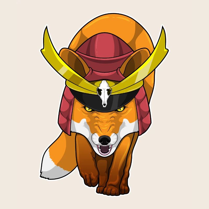 Fuchs Samurai Kampfkunst