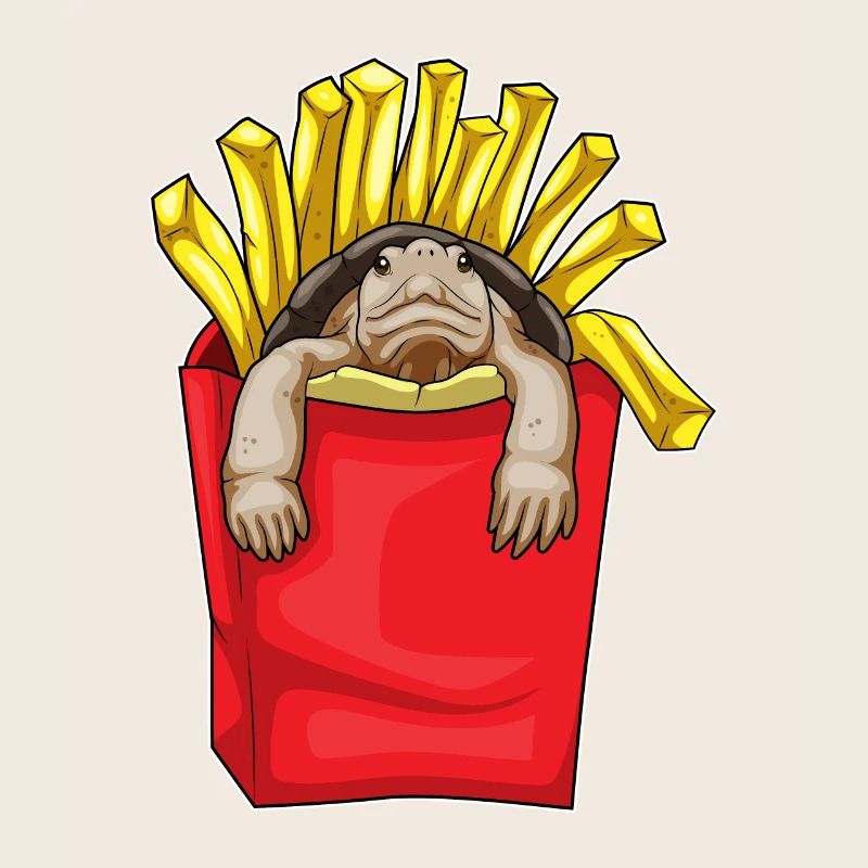 Frites de tortue