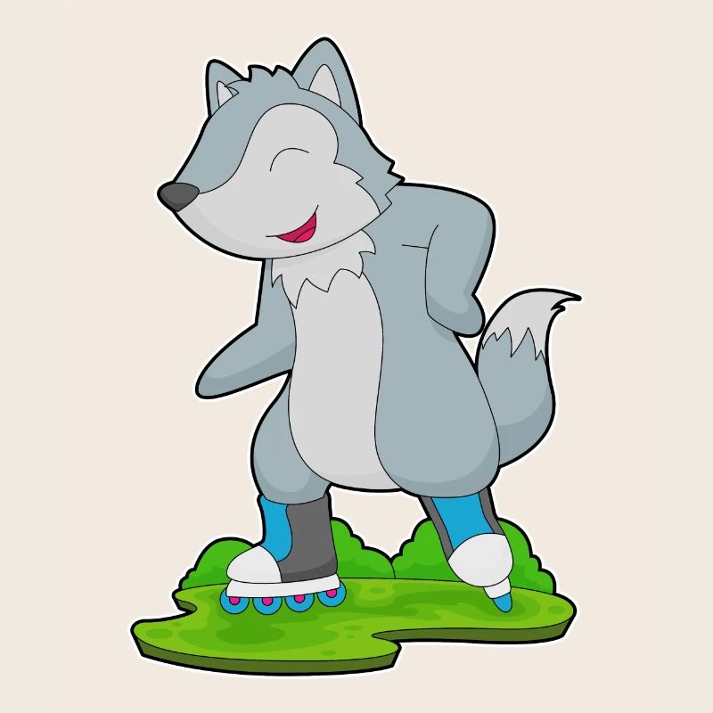 Wolf Inline skating Rollschuhe