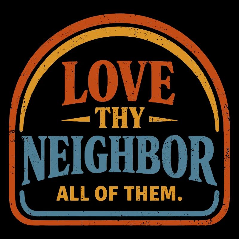 Love Your Next Vintage Benevolent Peace Message