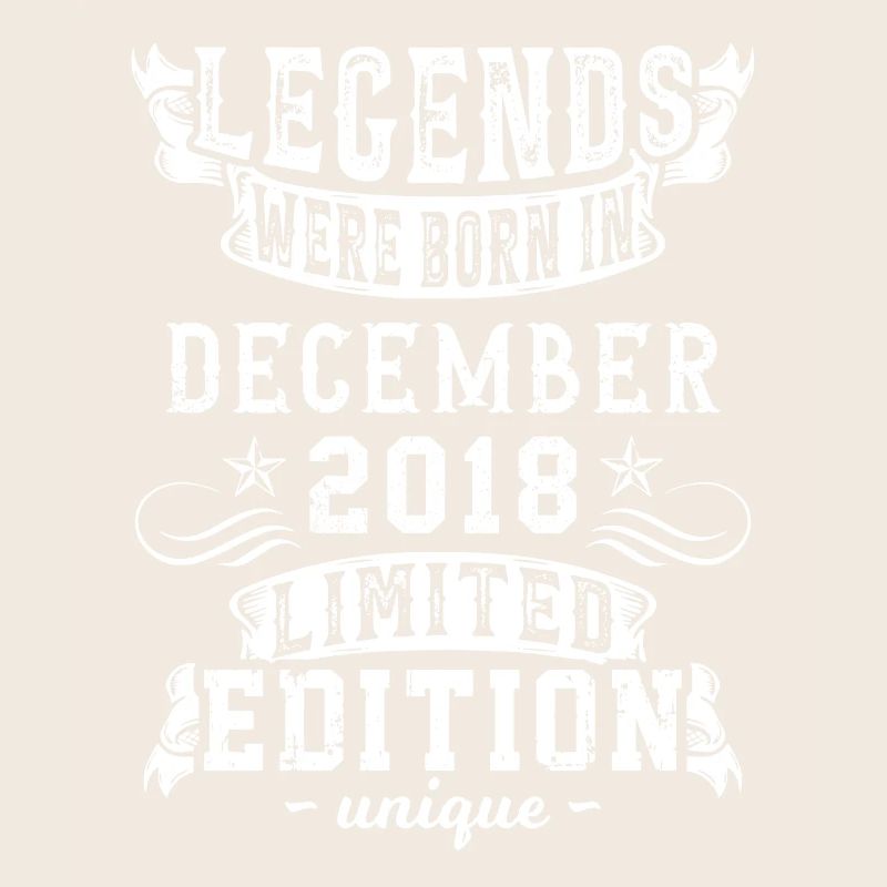 Anniversaire Décembre 2018 Année Edition Limitée