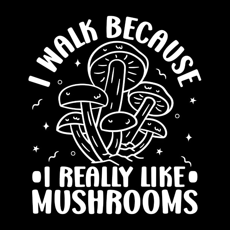 Morilles Je marche parce que j’aime les champignons