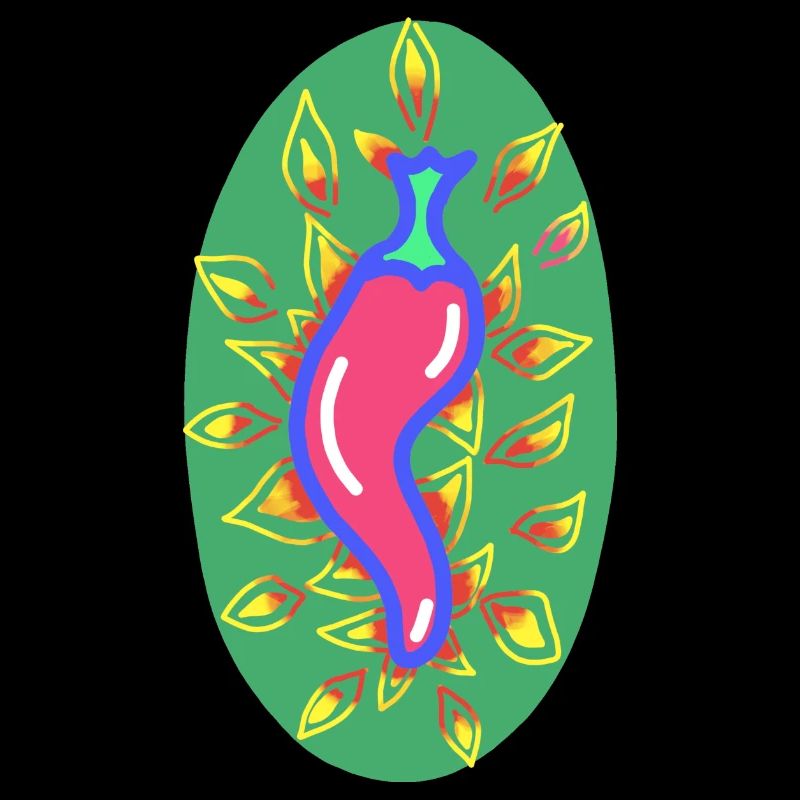 Feurige Chilischote