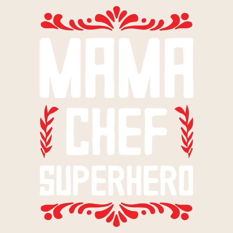 Mama Chef Superheld Mutter
