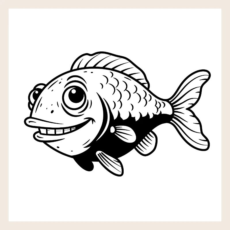 Fisch, Fun, Flossen - Ich bin der Chef im Teich