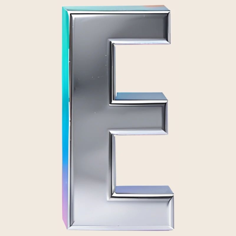 Chrome ,, E " Métallisé