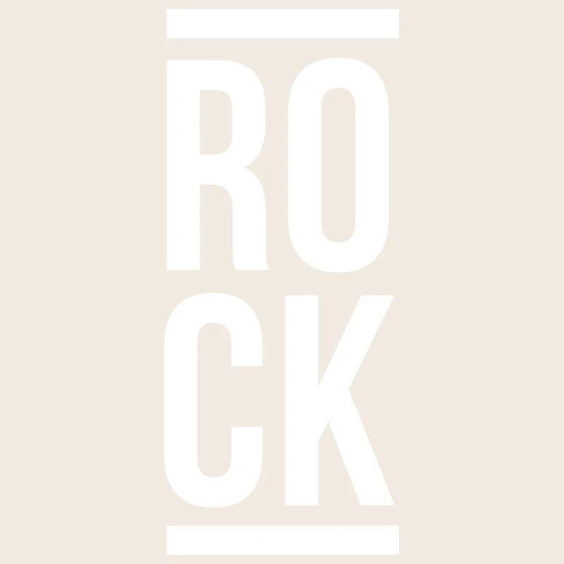 Typographie verticale Rock Bold