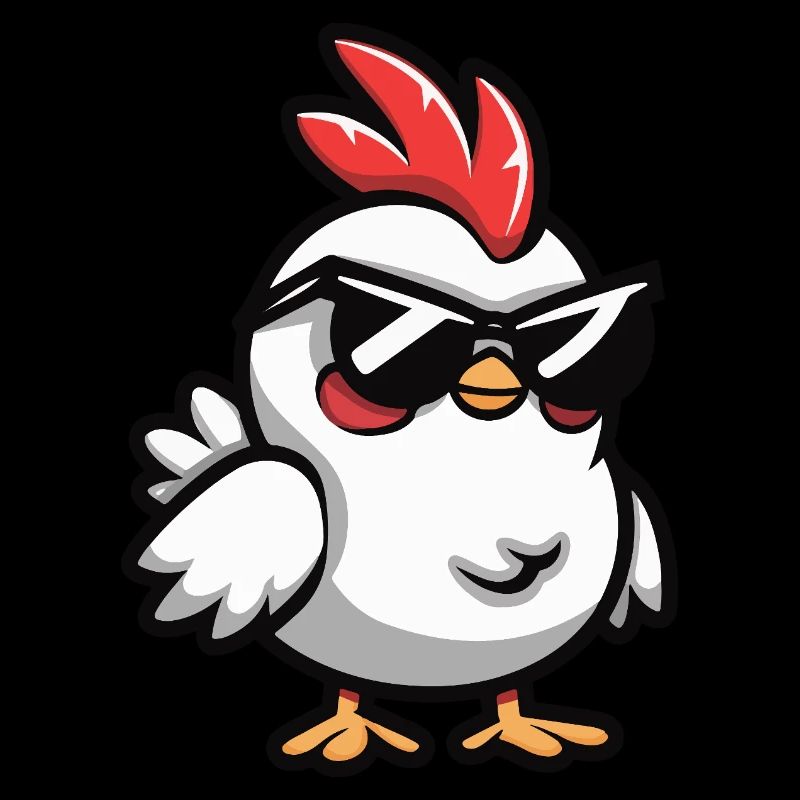 Poulet Cool Animal