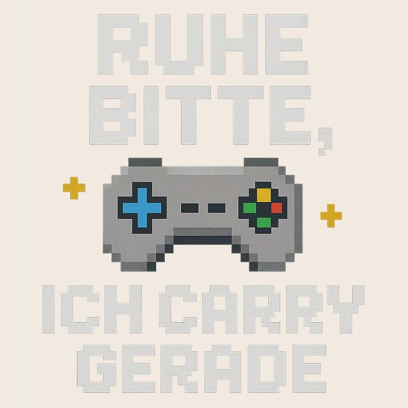 Ruhe Bitte Pixel Controller Grafik