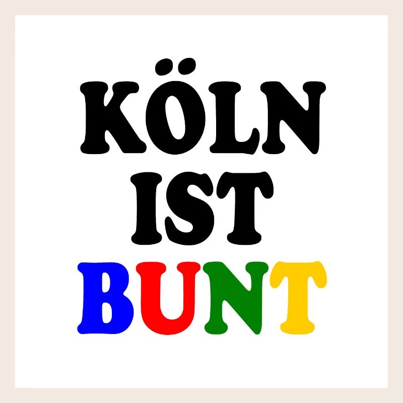 Köln ist bunt