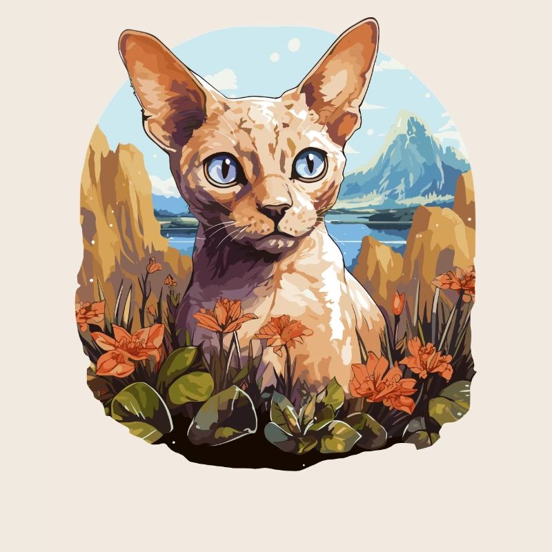 Devon Rex Kätzchen Devon Rex Katze
