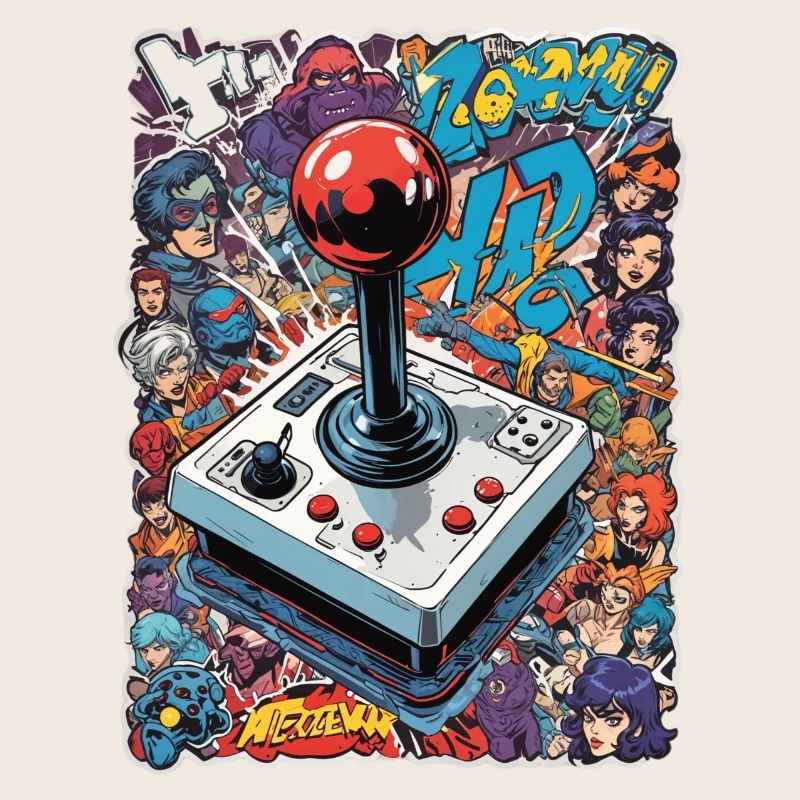 Retro Gamer Joystick / Controller Konsolenspiele
