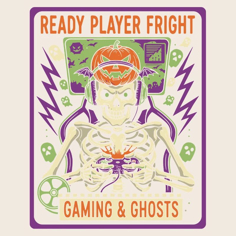 Gaming & Ghosts Skeleton