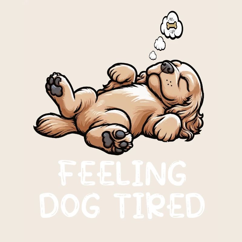 Se sentir fatigué Cocker Spaniel Cockerhund Cocker