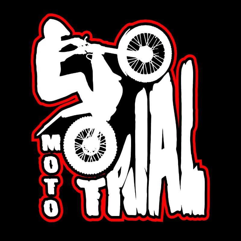 Fahrer von Moto Trial