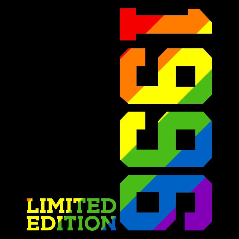 LGBTQ 1996 REGENBOGEN QUEER 29. GEBURTSTAG PRIDE