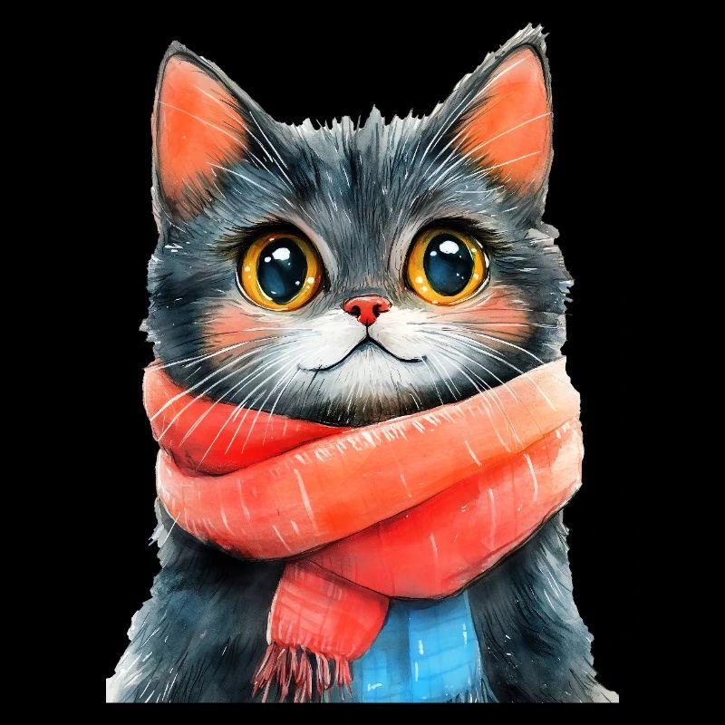 Winter-Katze