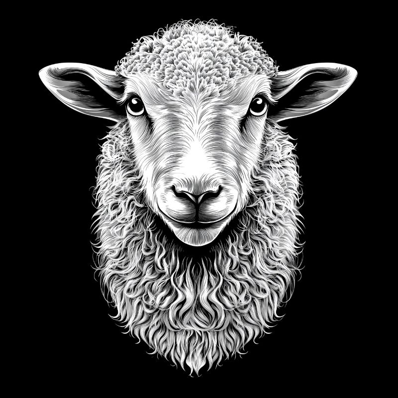 Sheep Portrait Sheep Shepherd Animals