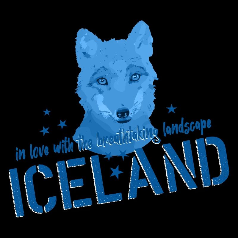 Iceland fox Island