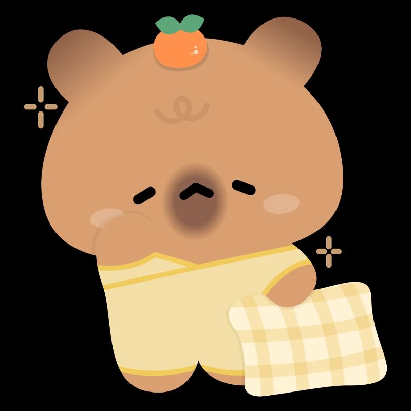 Sleepy Capybara