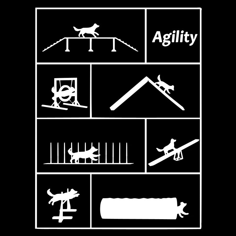 Agility Stationen Vektor