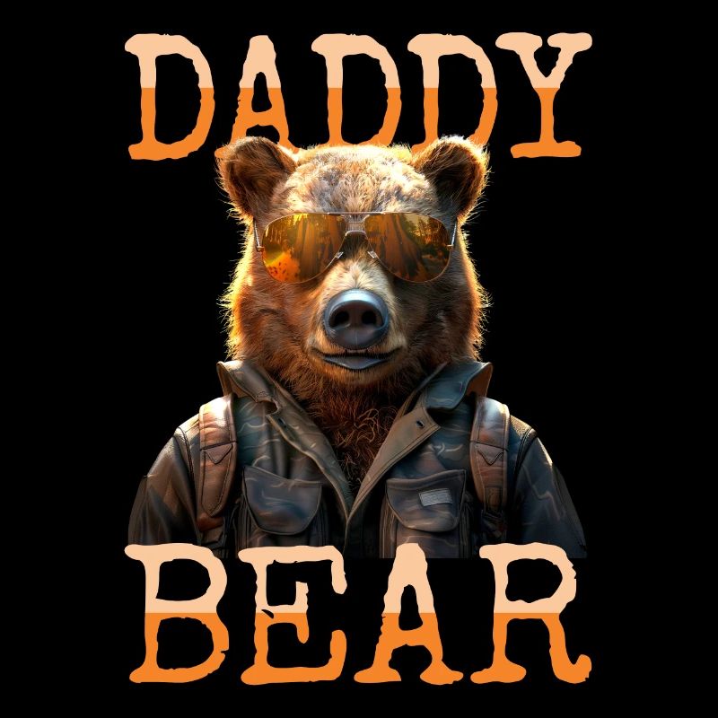 Daddy Bear Bären Papa Dad Vatertag Grizzly Bär