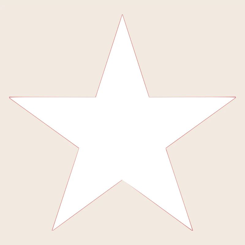 Une étoile blanche