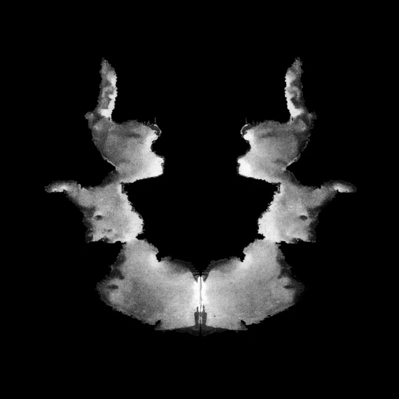 Rorschach Tafel 7/10 invertiert