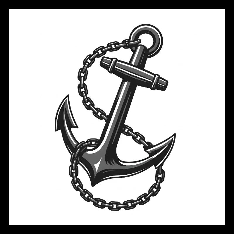 L’ancre de navire - indispensable en mer