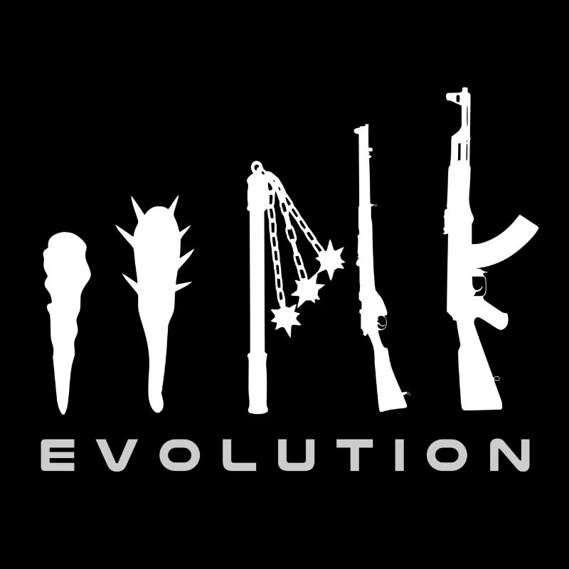 l'évolution de l'arme