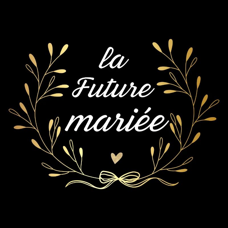 la future mariée couronne doré