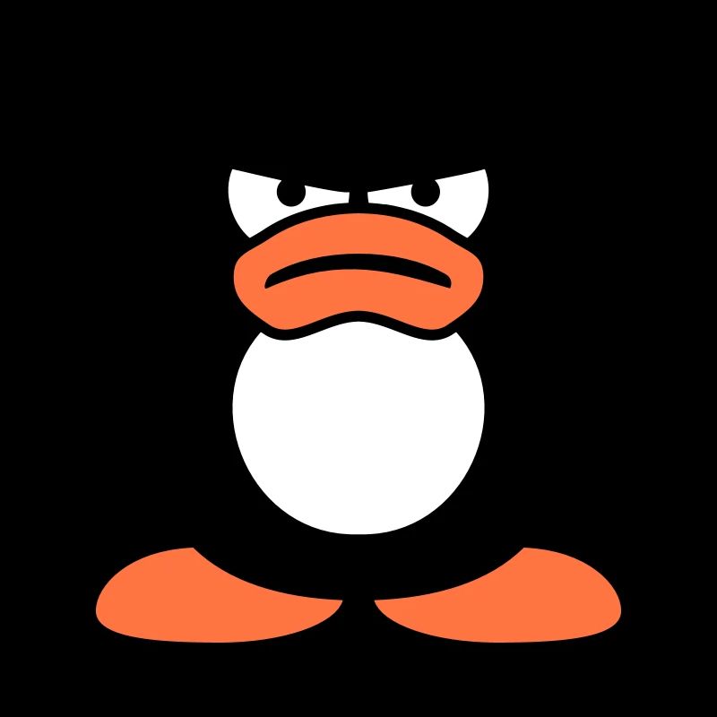 Penguin Angry Unhappy Bad Mood
