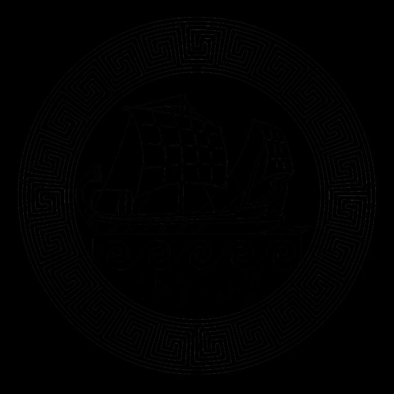 Symbole de l'odyssée d'Ulysse (noir)