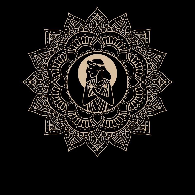 Jungfrau Sternzeichen Mandala