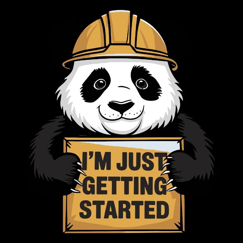 I'm Just Getting Started Panda
